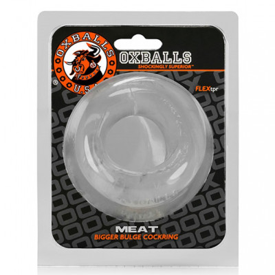 Oxballs Meat Bigger Bulge Cock Ring Clear