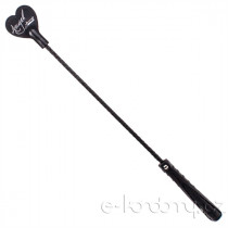 Angel Touch Leather Paddle 62cm Black
