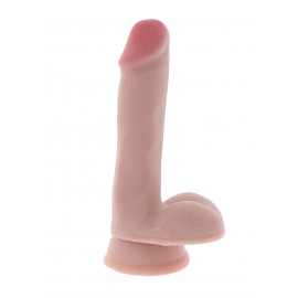 ToyJoy Get Real Dual Density Dildo 6 Inch with Balls