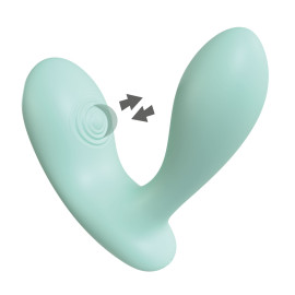 Xocoon DuoVibe II Tapping Vibrator Mint