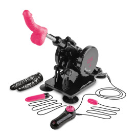 Dream Toys Sex Room Remote Control Thrusting Machine Black