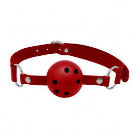 Alive Discretion Breathable Ball Gag Red