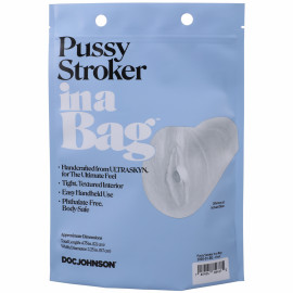 Doc Johnson in a Bag Pussy Stroker Transparent