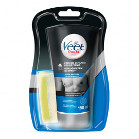 Veet Men Silk & Fresh Shower Cream for Sensitive Skin 150ml
