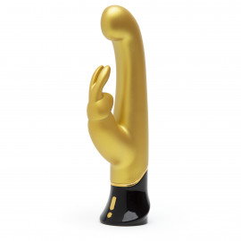 Fifty Shades of Grey Greedy Girl G-Spot Rabbit Vibrator Special Limited Edition Gold
