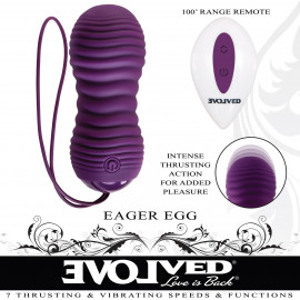 Evolved Eager Egg Vibrating Egg Purple