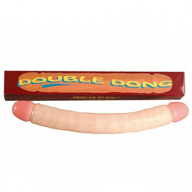 Seven Creations Double Solid Jelly Dong 33cm Flesh