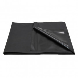 OhMama Fetish PVC Waterproof Bed Sheet Black