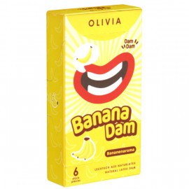 Olivia Dams Banana 6 pack