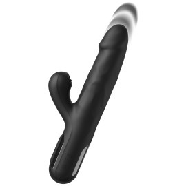 Fetish Fantasy Sonix Silicone Thruster Black 