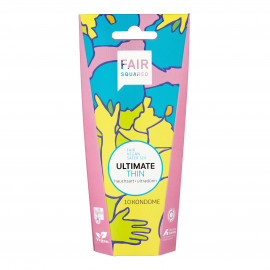 Fair Squared Ultimate Thin Fair Trade Vegan Condoms 10 pack