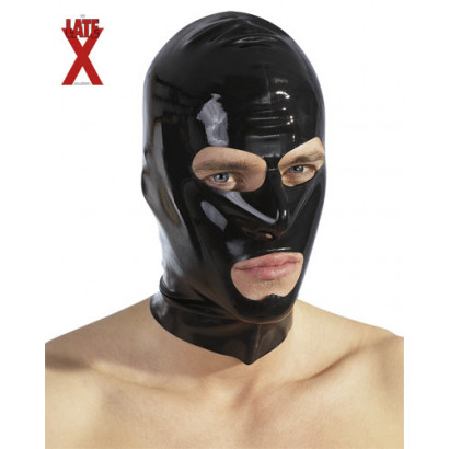 LateX Latex Mask Black
