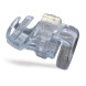 Brutus Cyborg Cage Chastity Cage Clear