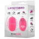 LateToBed Ecopink Vibrating Egg with Remote Control Pink