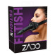 Zado Leather Dildo & Gag 2020254 Black