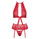 Kissable Delicate Lace Set with Bow 2214547 Red