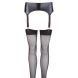 NO:XQSE Suspender Belt and Stockings 2340089 Black