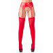 NO:XQSE Suspender Belt and Stockings 2340291 Red