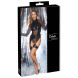 Cottelli Suspender Body & Soft Handcuffs Set 2644886 Black