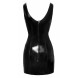 Black Level Vinyl Dress with 3 Wide Buckles 2851598 Black