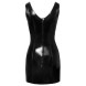 Black Level Short Sleeveless Vinyl Dress 2851636 Black