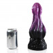 HellHound Hydra Dildo Black Purple L