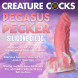 Creature Cocks Pegasus Pecker Winged Silicone Dildo Pink
