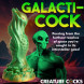 Creature Cocks Nebula Alien Silicone Dildo Green