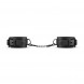 Bedroom Fantasies Faux Leather Handcuffs Black