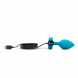 b-Vibe Vibrating Jewel Plug S/M Aquamarine