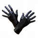 Toylie Latex Gloves Black
