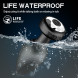 SuperLove Shiny Vibrating Butt Plug with Remote Control Black