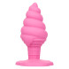 California Exotics Naughty Bits Yum Bum Ice Cone Butt Plug Pink